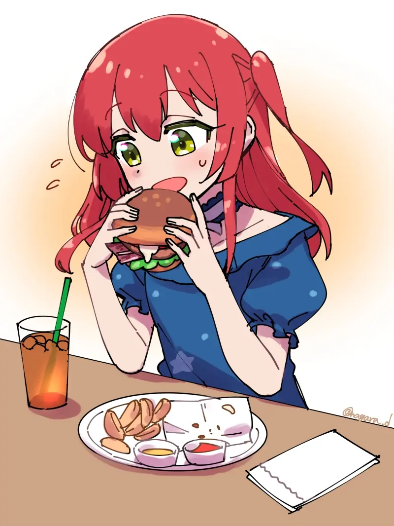 喜多郁代のキャラクター、ぼっち・ざ・ろっく!のシーン